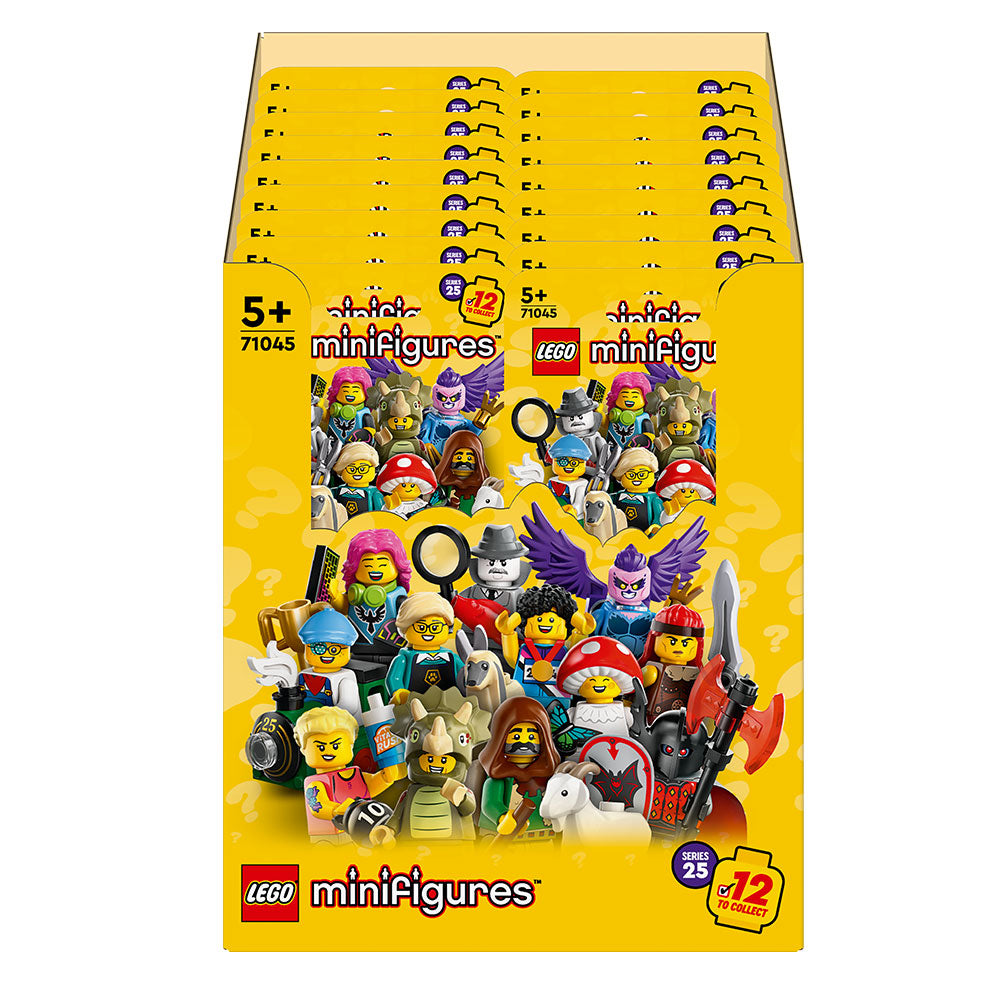 Caja LEGO® Minifigures: 25ª Edición