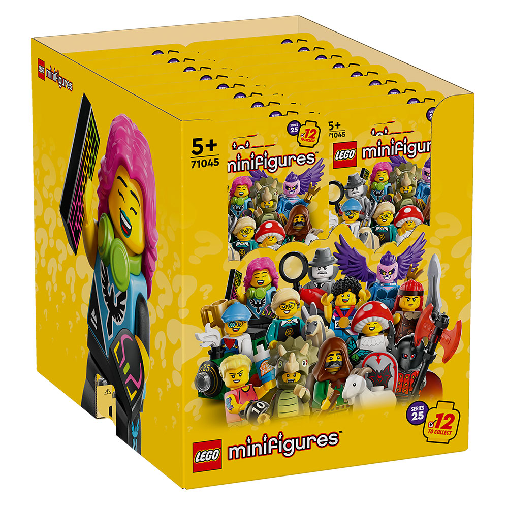 Caja LEGO® Minifigures: 25ª Edición