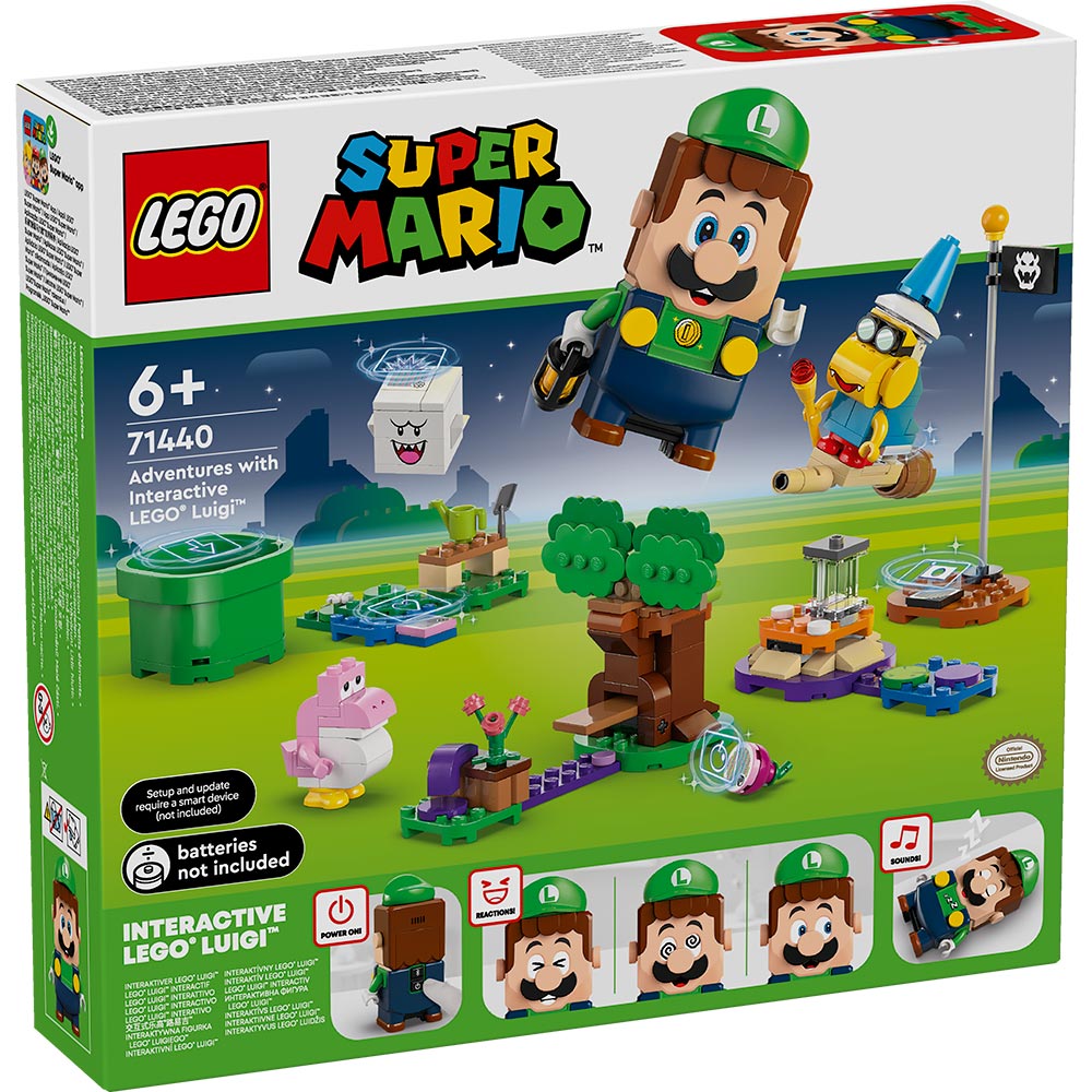 Aventuras interactivas con LEGO® Luigi™