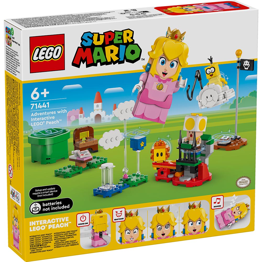 Aventuras interactivas con LEGO® Peach™