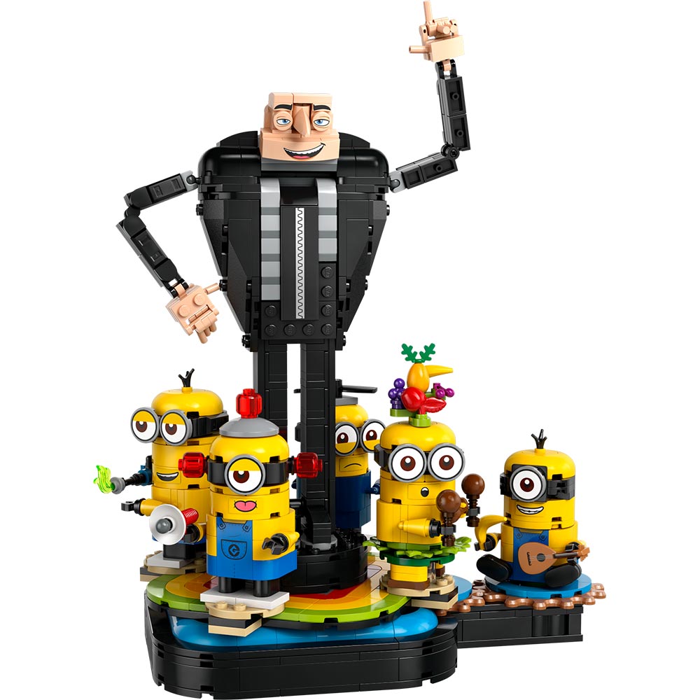 Modelo de Gru y los Minions