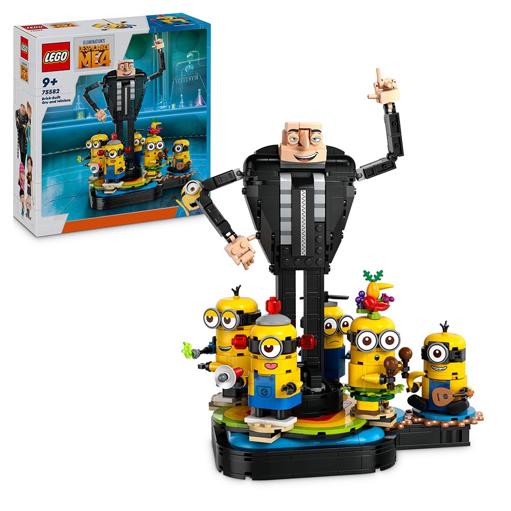 Modelo de Gru y los Minions