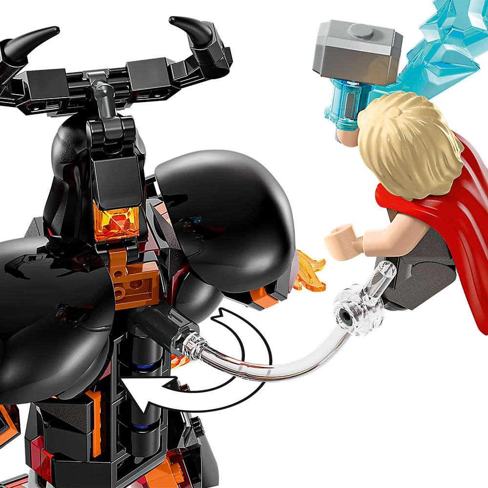 Thor vs. Figura para Construir de Surtur