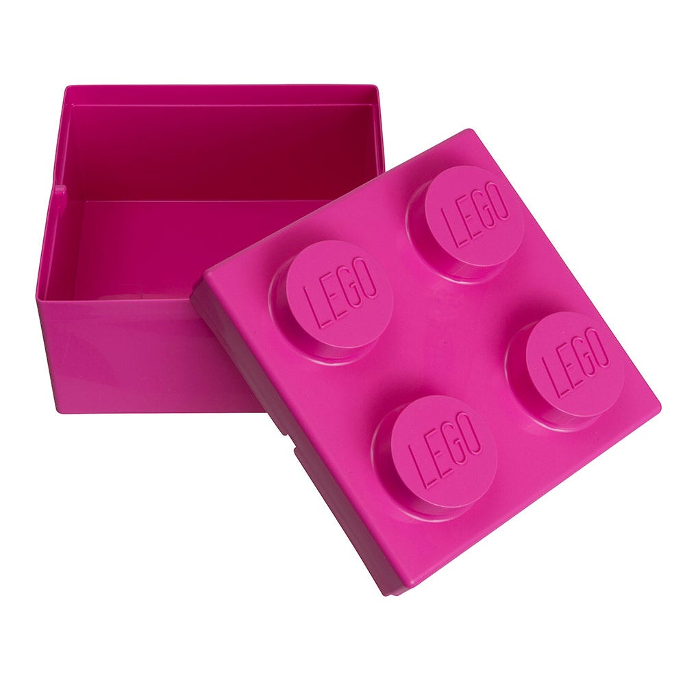 Ladrillo de almacenamiento Fucsia LEGO® 2x2