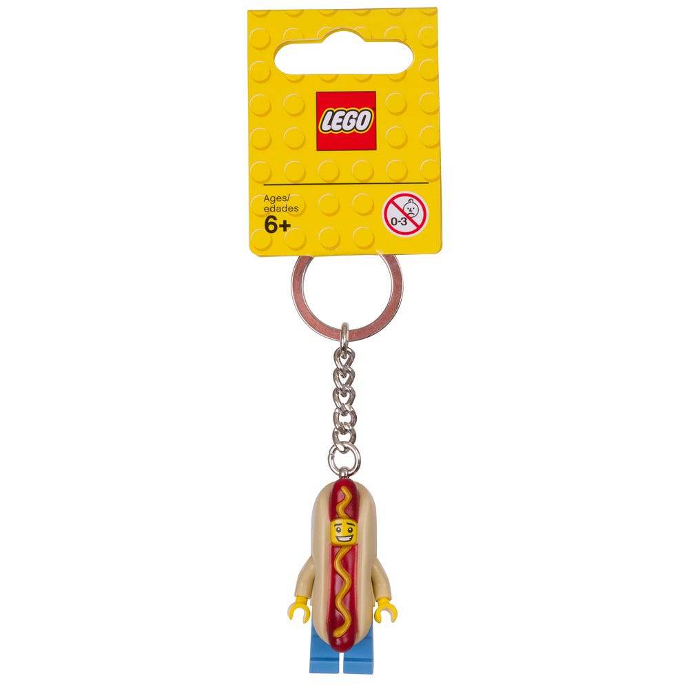 Llavero del Vendedor de perritos calientes LEGO®